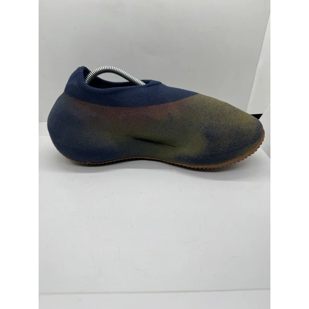Adidas Yeezy Knit Runner Faded Indigo Mens 9 Blue Navy Shoes Slip on